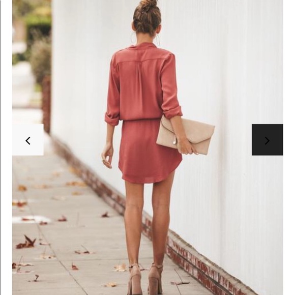 Vici draped crossover dress - Picture 2 of 4